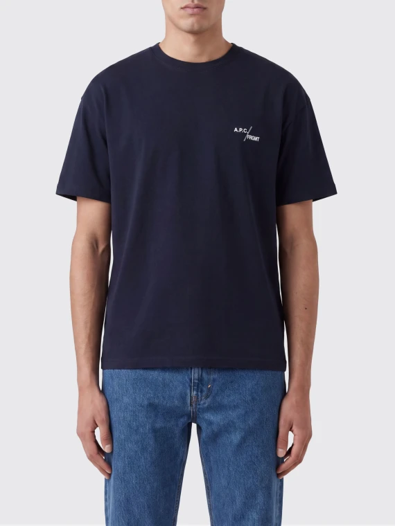 T-shirt blu scuro