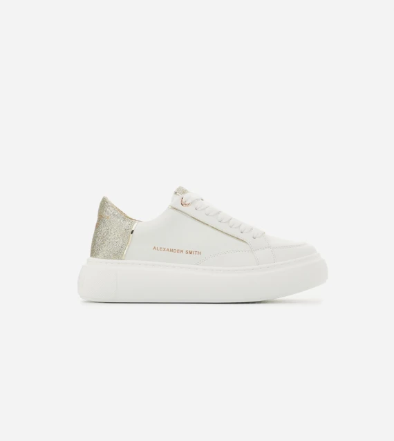 SNEAKERS ECO GREENWICH WHITE-GOLD