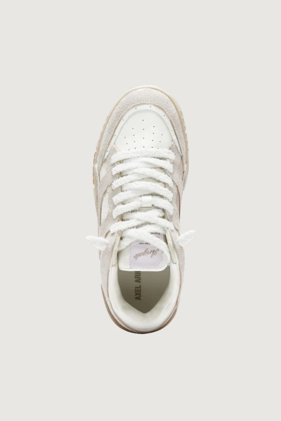 Sneaker Area Lo in pelle scamosciata beige Axel Arigato