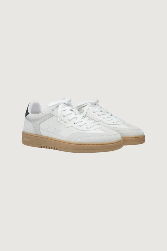 Sneaker bassa Dice T-Toe in pelle e camoscio bianca Axel Arigato