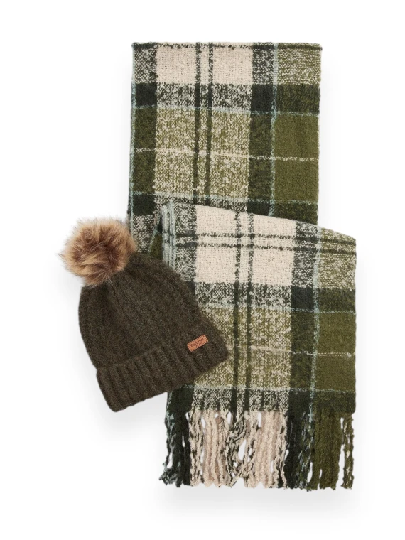 SALTBURN TARTAN GIFT SET  - Taglia TU - BARBOUR