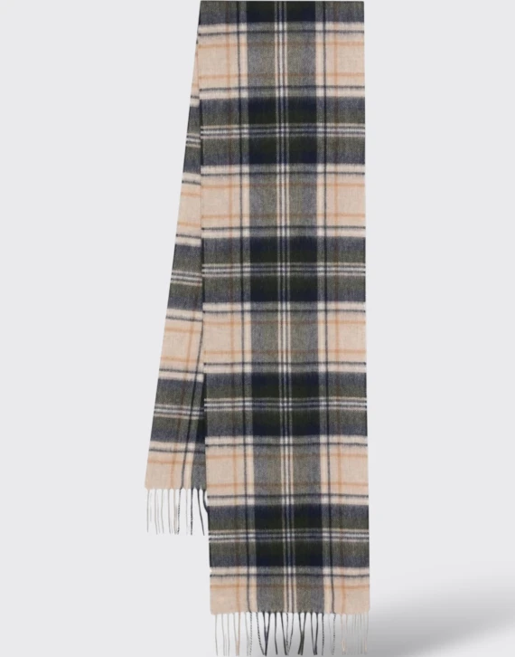 Sciarpa tartan in lana