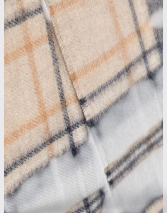 Tartan wool scarf BARBOUR