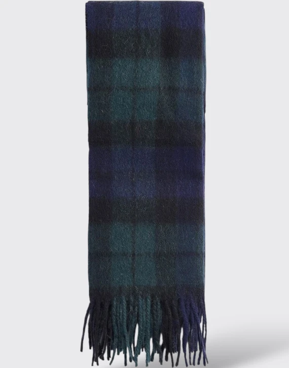 Sciarpa Black Watch in lana d'agnello e cashmere