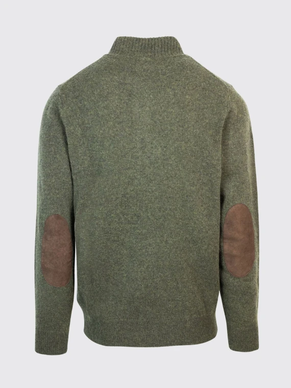 Essential Patch zip sweater BARBOUR