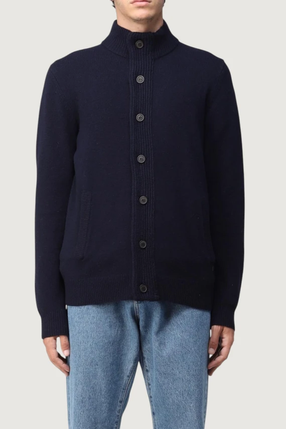Essential Patch Zip Through sweater BARBOUR