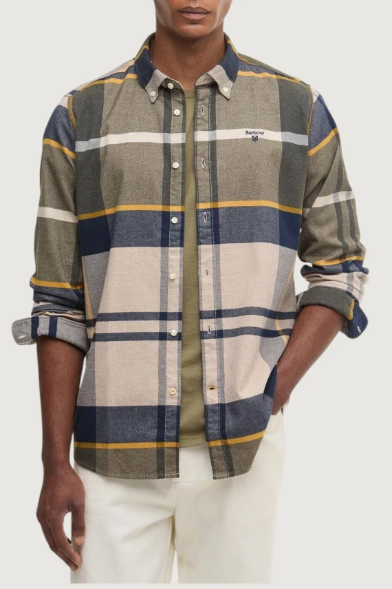 Iceloch tartan cotton shirt BARBOUR