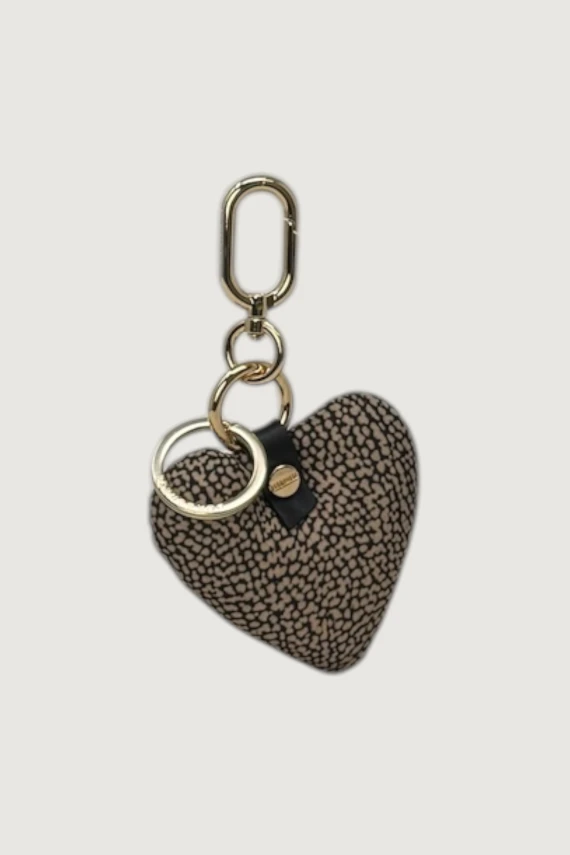 Portachiavi cuore nero