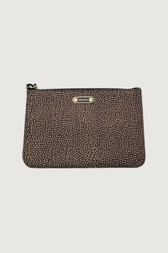 Borsa a busta piatta con tasche