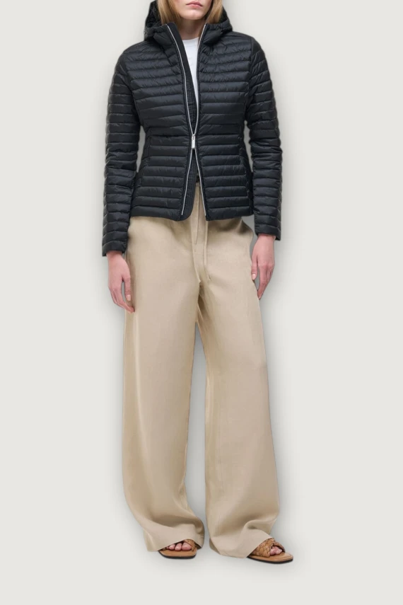 PIUMINO CORTO CON CAPPUCCIO