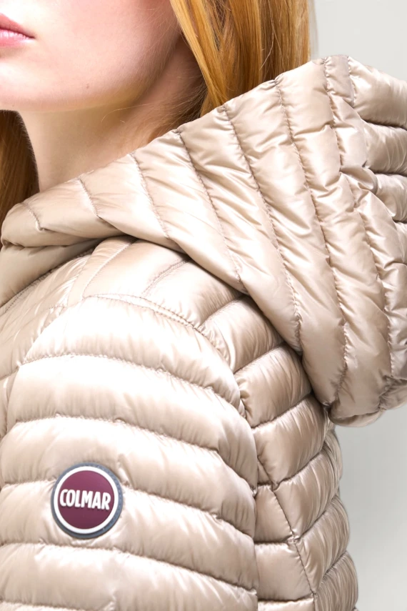 MEDIUM DOWN JACKET WITH HOOD