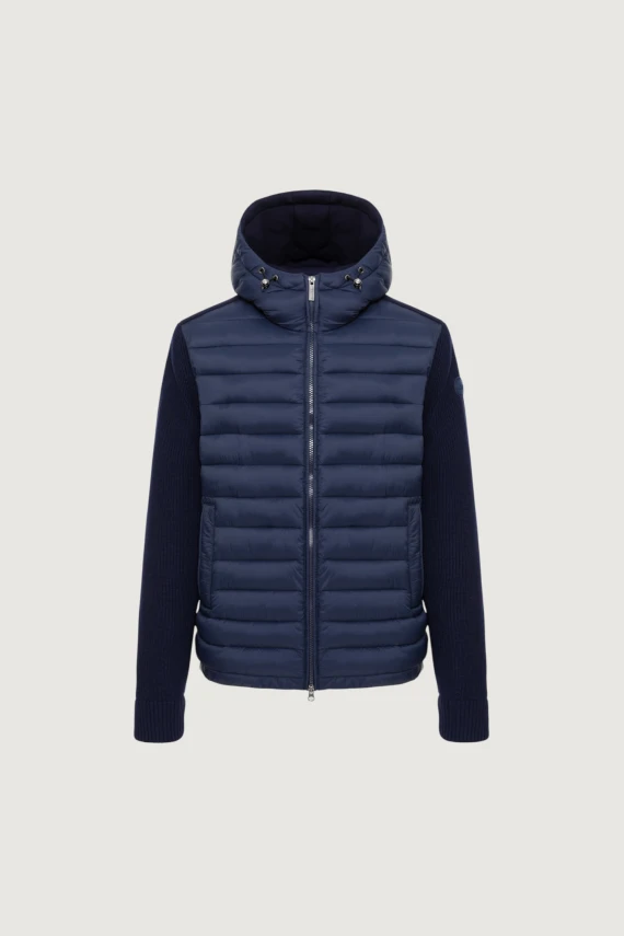 MULTI-MATERIAL HOODIE JACKET COLMAR