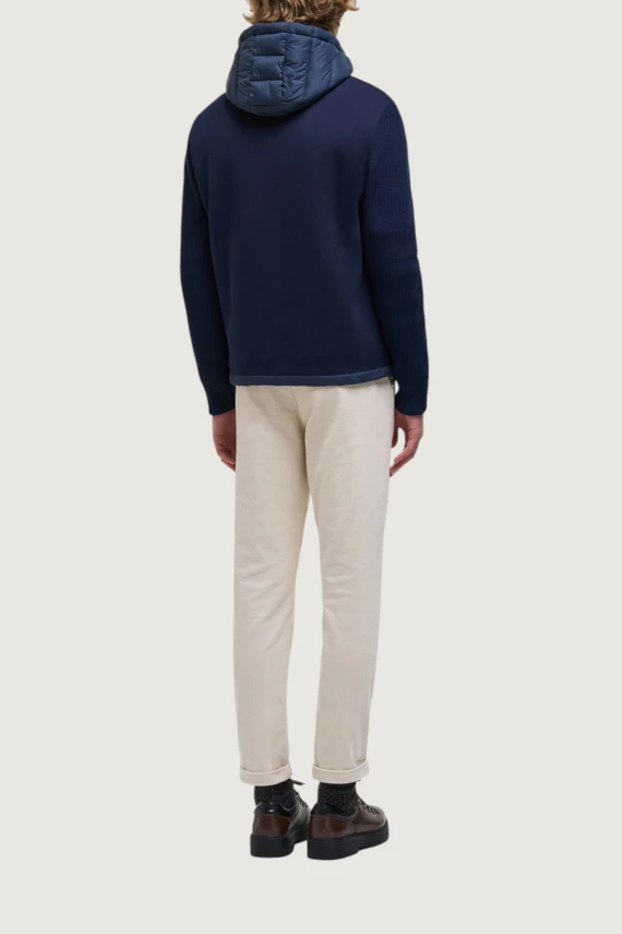 MULTI-MATERIAL HOODIE JACKET COLMAR