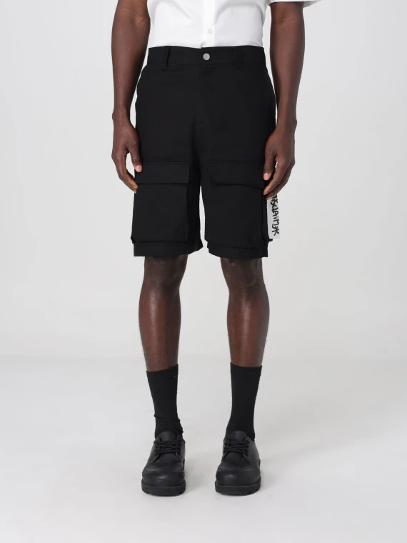 Bermuda in gabardine neri DISCLAIMER