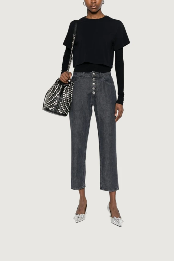 KOONS JEANS JEWEL BUTTON