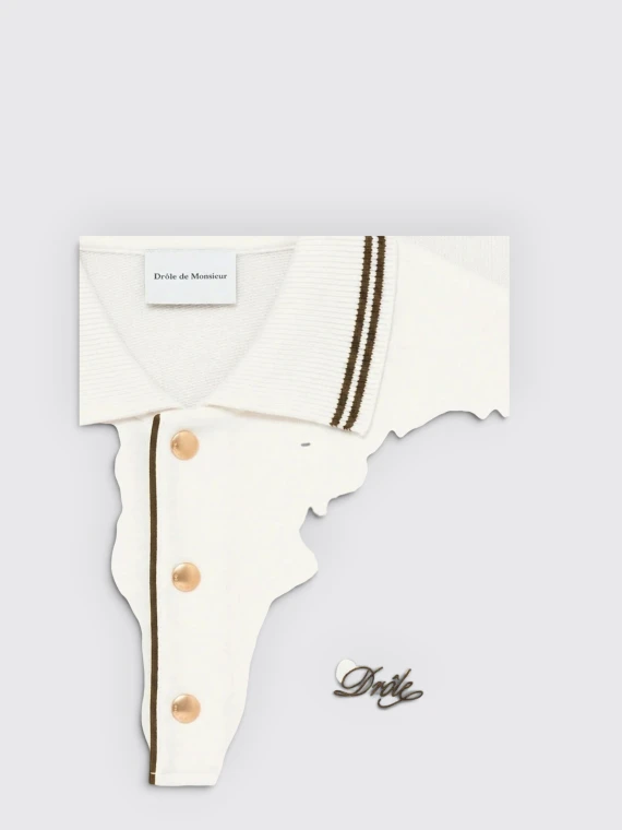 Beige polo shirt DRòLE DE