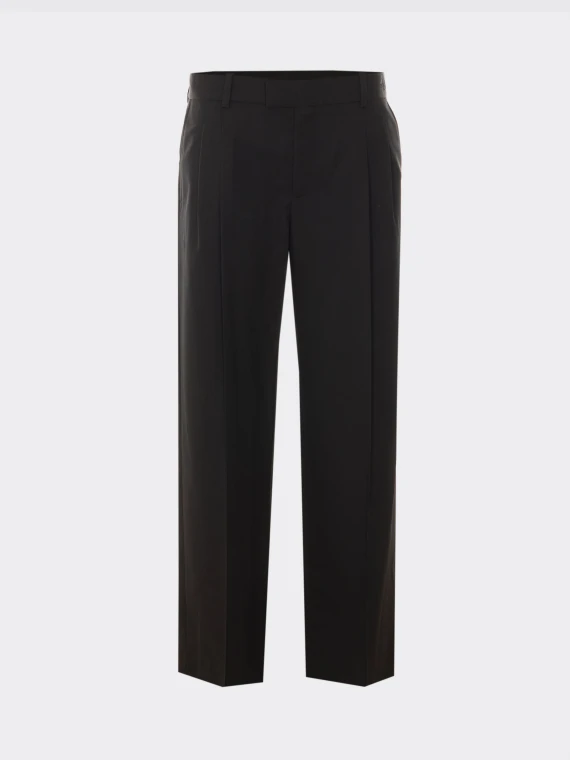 Black wool trousers DRòLE DE