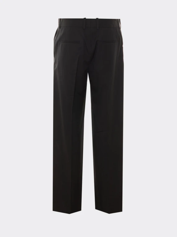 Black wool trousers DRòLE DE