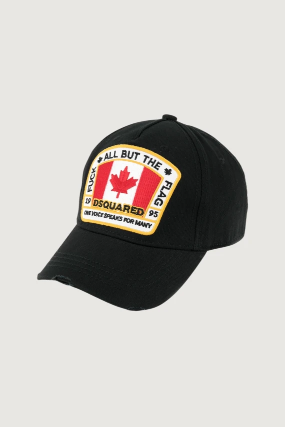 Black baseball cap DSQUARED2
