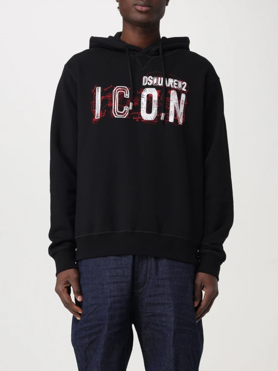 ICON SCRIBBLE COOL FIT HOODIE