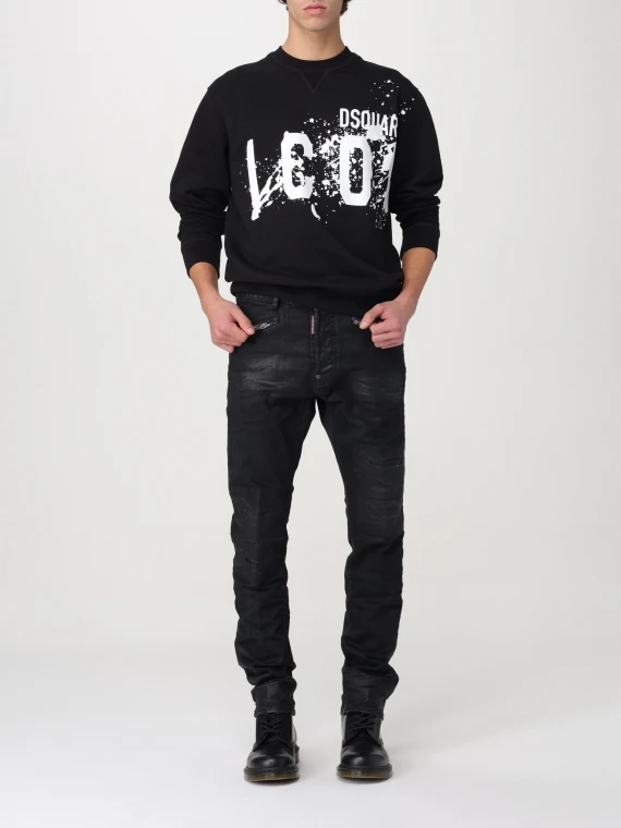 ICON SCRIBBLE COOL FIT CREWNECK