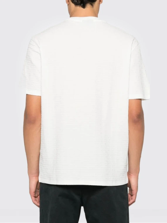 White cotton T-shirt EMPORIO ARMANI