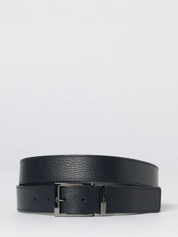 Cintura in pelle nera