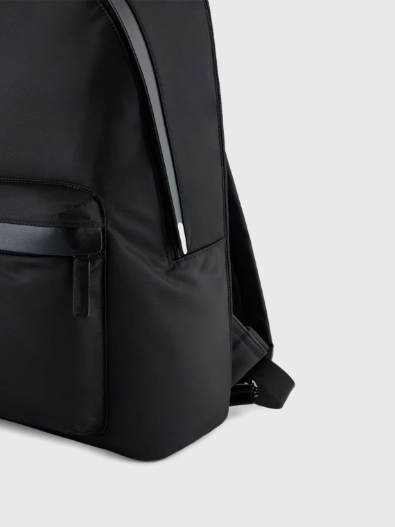Black polyester backpack EMPORIO ARMANI