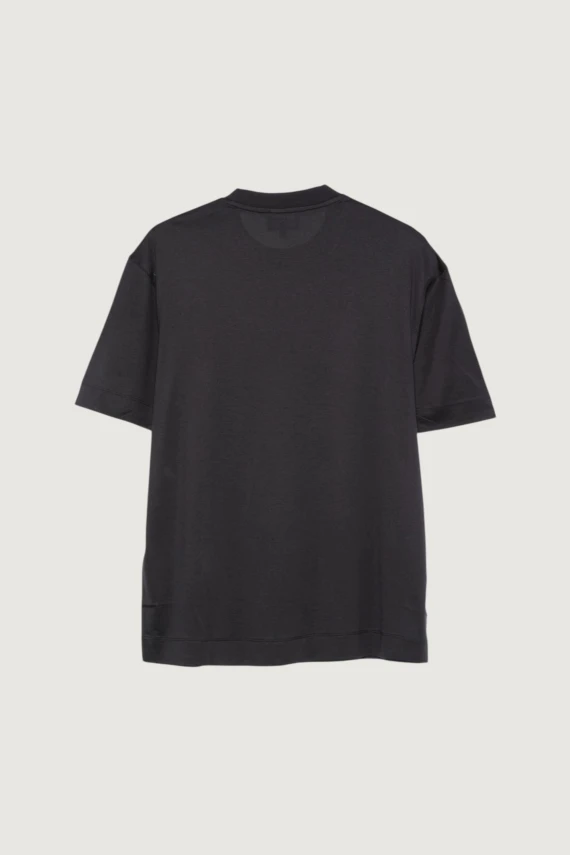 T-shirt nera con stampa grafica EMPORIO ARMANI
