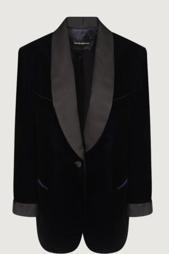 Blazer nero monopetto EMPORIO ARMANI