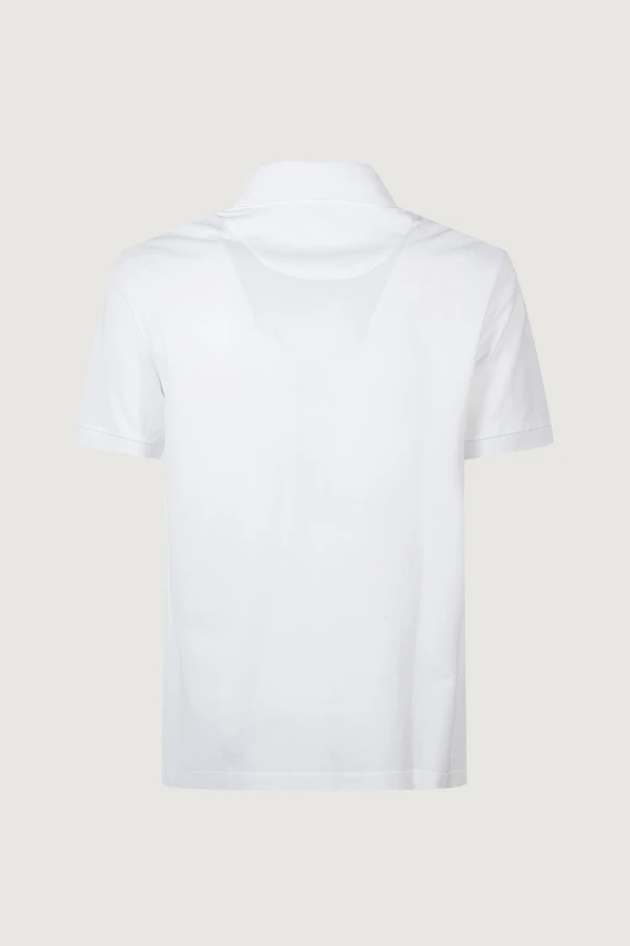 White cotton polo Etro