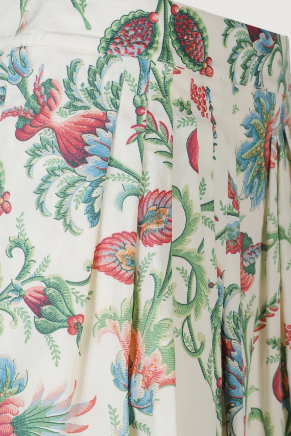 WOMEN'S MIDI SKIRT WITH PLEATS