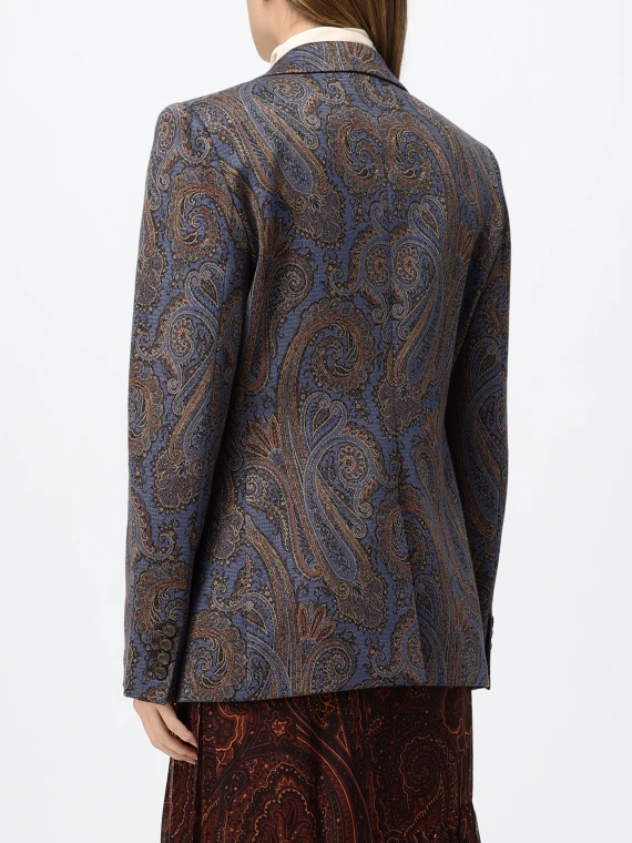 WOMEN'S FITTED JACKET WITH PEAK LAPEL ETRO DONNA