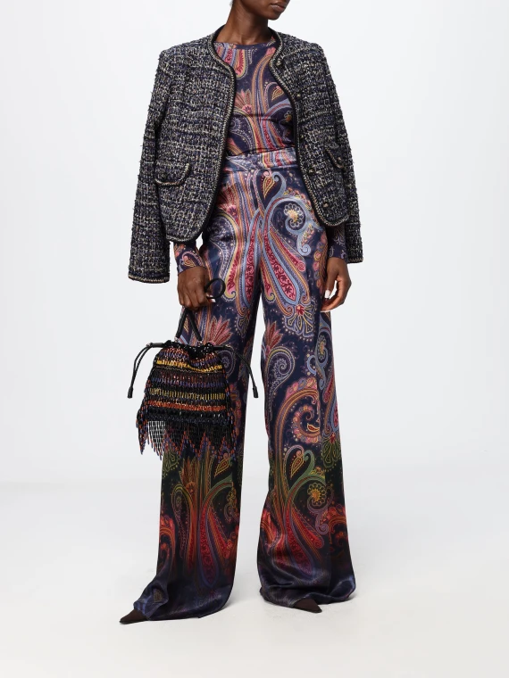 Giacca in tweed multicolore ETRO DONNA