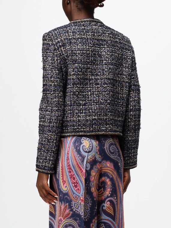 Giacca in tweed multicolore ETRO DONNA
