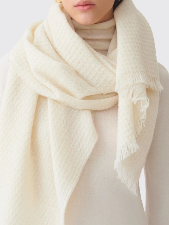 SCIARPA IN MISTO LANA CASHMERE CON LUREX Fabiana Filippi