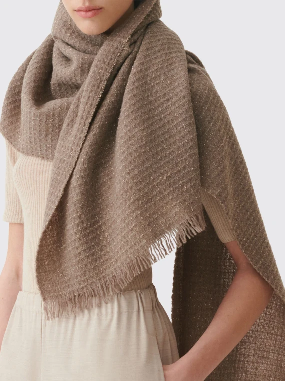 SCIARPA IN MISTO LANA CASHMERE CON LUREX Fabiana Filippi
