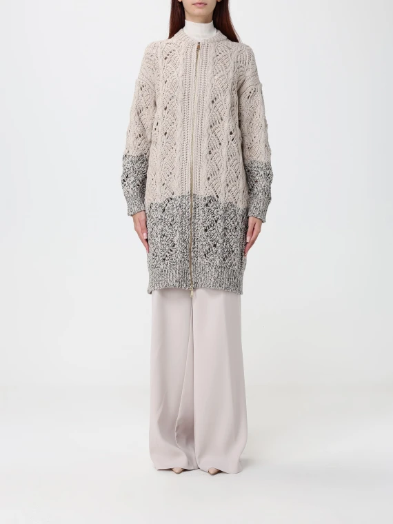 Perforated bomber jacket Fabiana Filippi