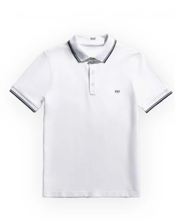 POLO DB COLLAR PIQUET STR STRIPES