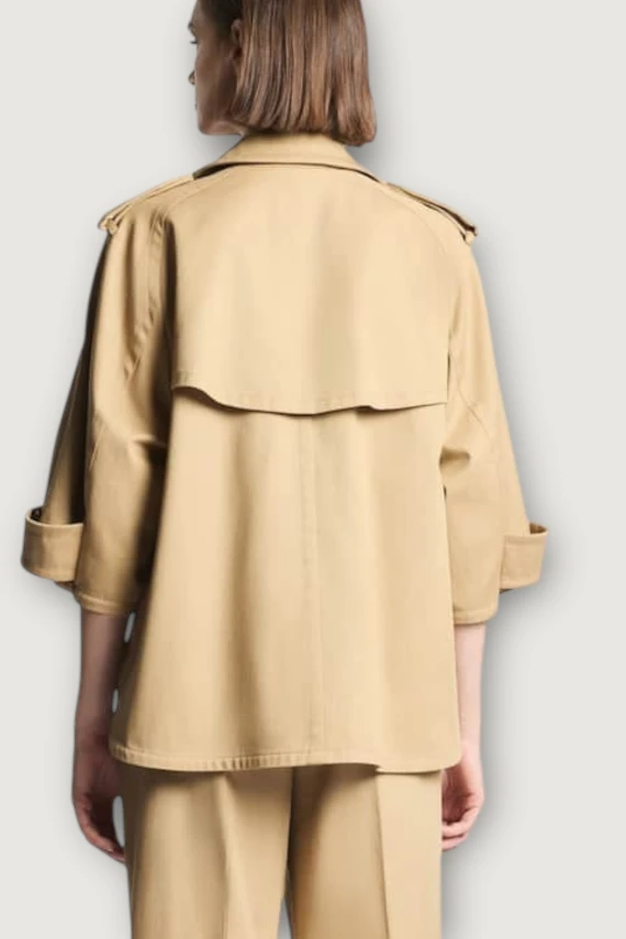 CABAN TRENCH MC + EMBROIDERY Fay
