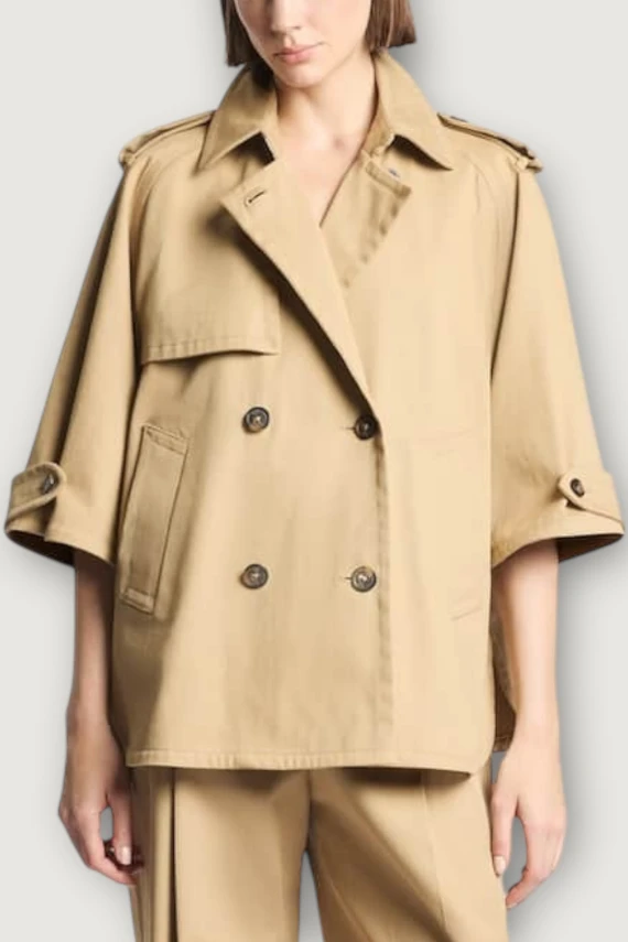 CABAN TRENCH MC + EMBROIDERY Fay