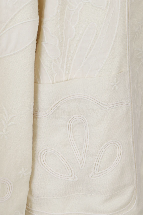 IRIS VELVET WOOL TWEED BLOUSON