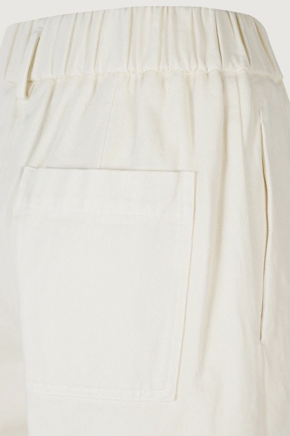 FLUID COTTON TWILL LOOSE PANT