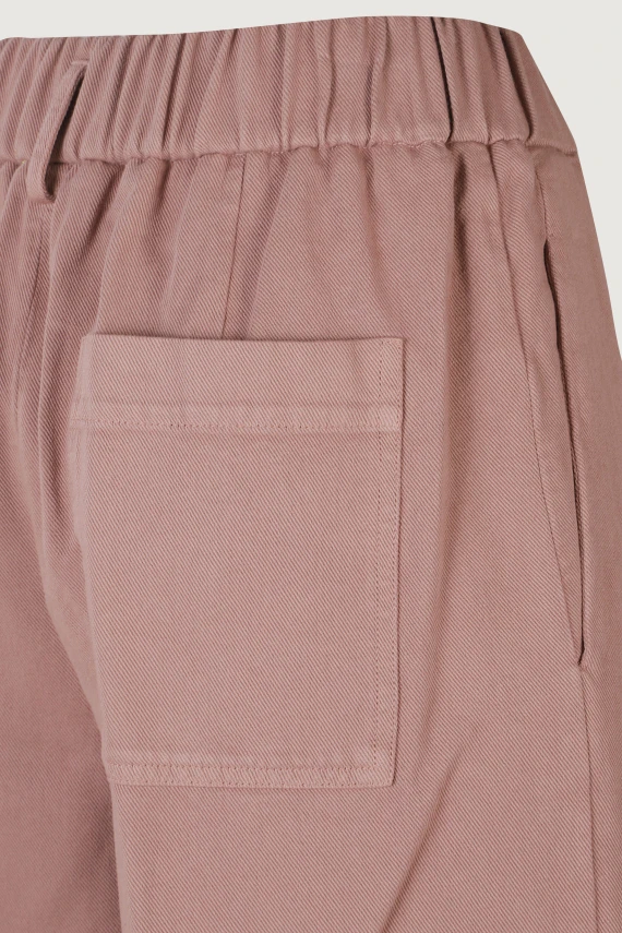 FLUID COTTON TWILL LOOSE PANT