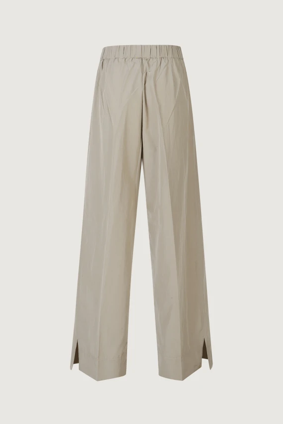 CHIC TAFFETA STRAIGHT PANT