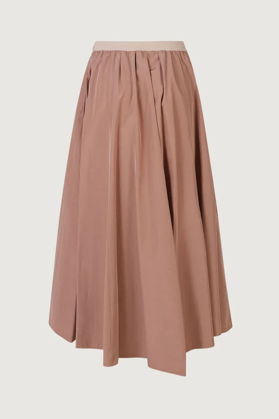 CHIC TAFFETA LONGETTE SKIRT