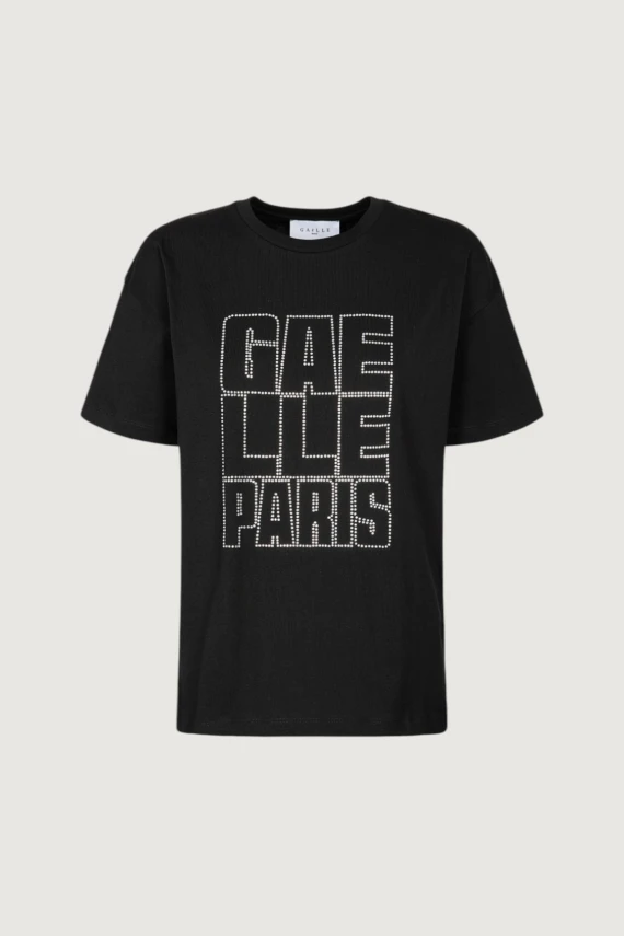 T-SHIRT CON APPLICAZIONI STRASS