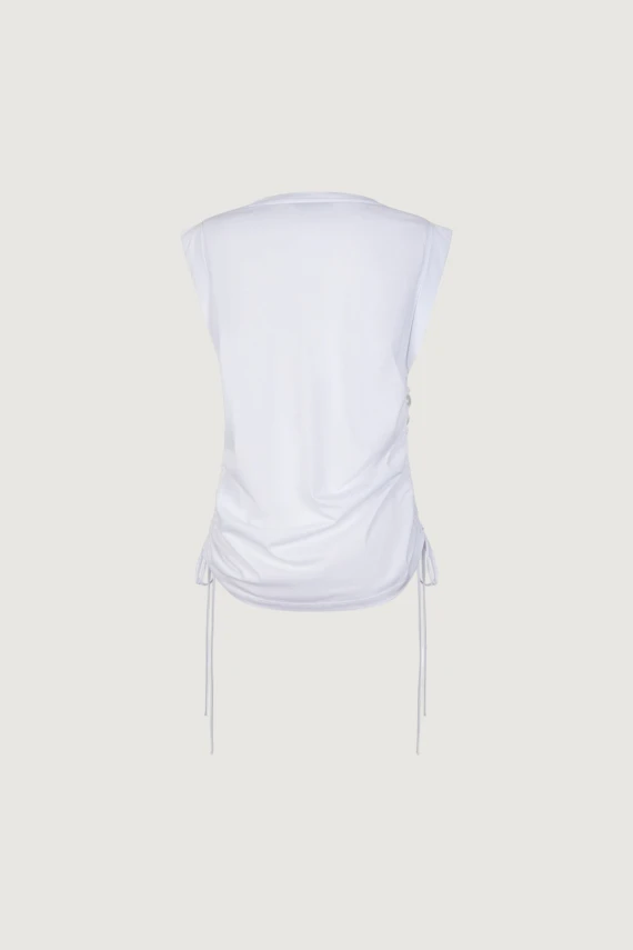 T-SHIRT CON ARRICCIO
