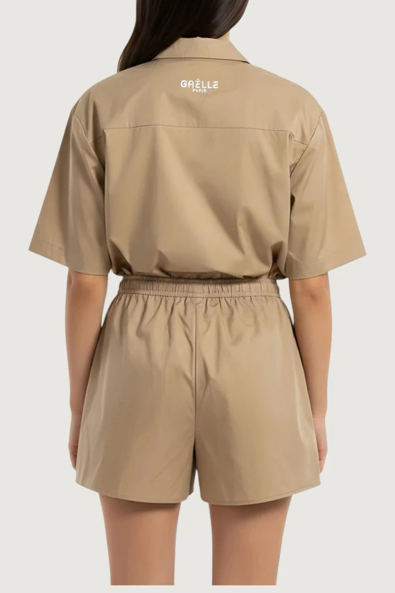 COTTON SHORTS WITH DRAWSTRING LACE TREKKING