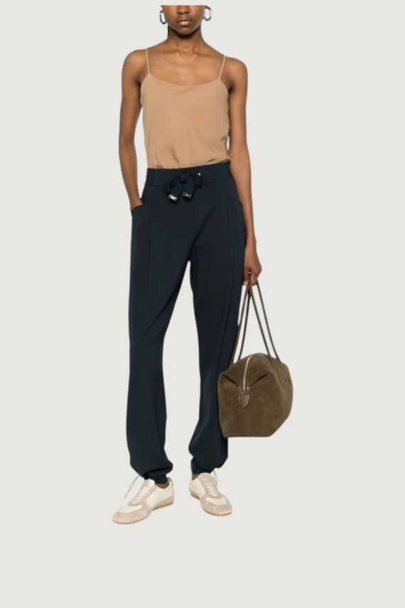Pantalone jogger blu scuro HERNO